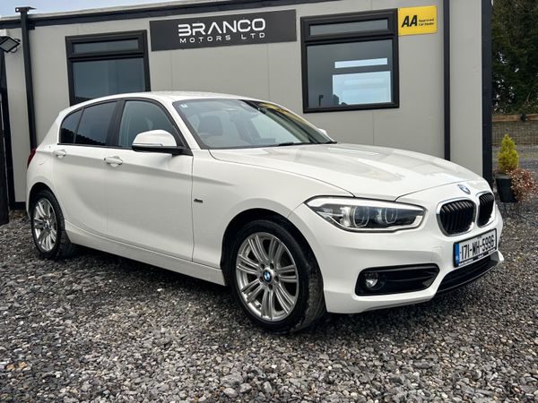 BMW 1-Series Hatchback, Diesel, 2017, White