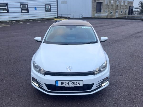 Volkswagen Scirocco Coupe, Petrol, 2015, White