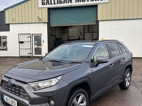 Toyota RAV4 SUV, Petrol Hybrid, 2019, Grey