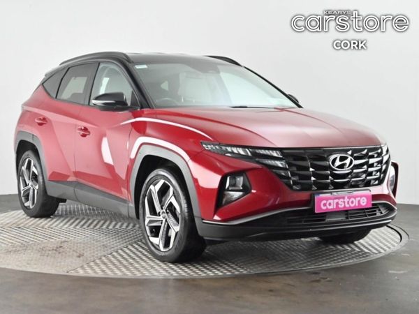 Hyundai Tucson SUV, Petrol Plug-in Hybrid, 2021, Red