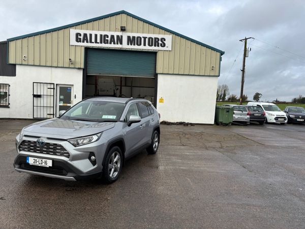 Toyota RAV4 SUV, Petrol Hybrid, 2021, Grey