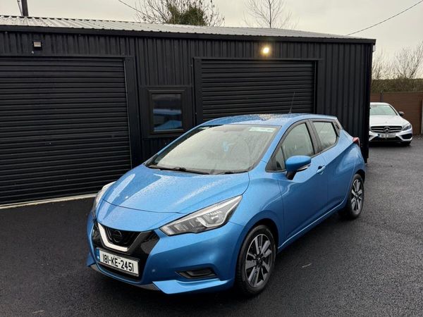 Nissan Micra Hatchback, Petrol, 2018, Blue