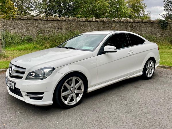 Mercedes-Benz C-Class Coupe, Diesel, 2014, White