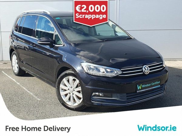 Volkswagen Touran MPV, Petrol, 2018, Black