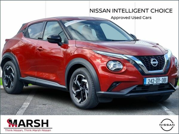 Nissan Juke SUV, Petrol, 2024, Red
