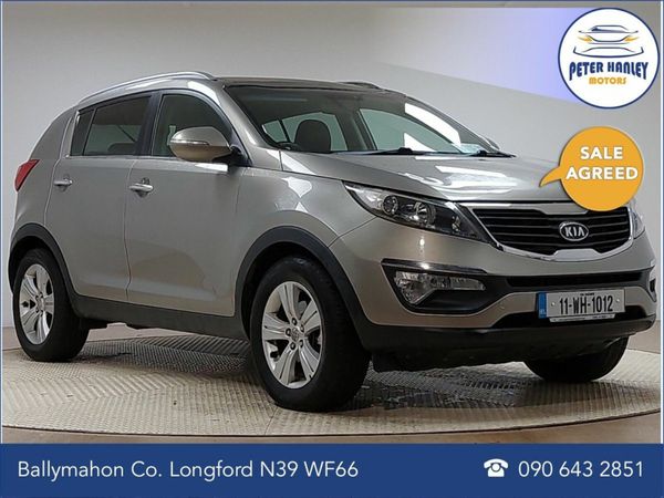 Kia Sportage SUV, Diesel, 2011, Silver