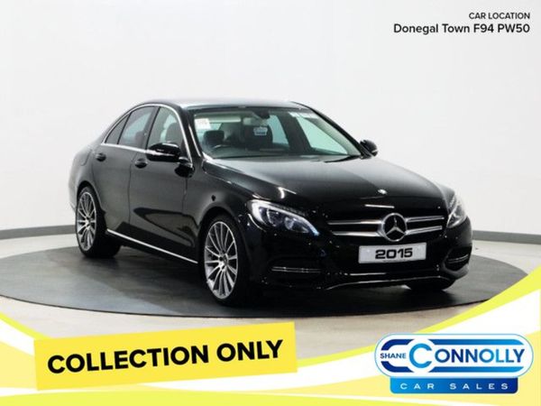 Mercedes-Benz C-Class Saloon, Diesel, 2015, Black