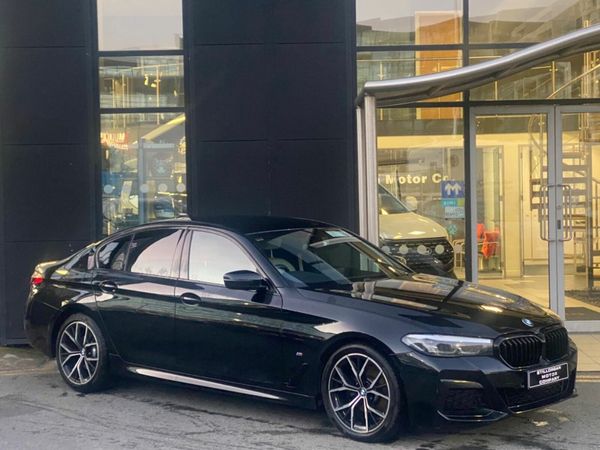 BMW 5-Series Saloon, Diesel, 2021, Black