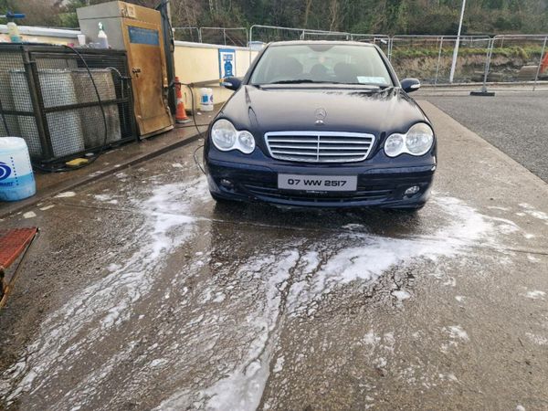 Mercedes-Benz C-Class Saloon, Petrol, 2007, Blue