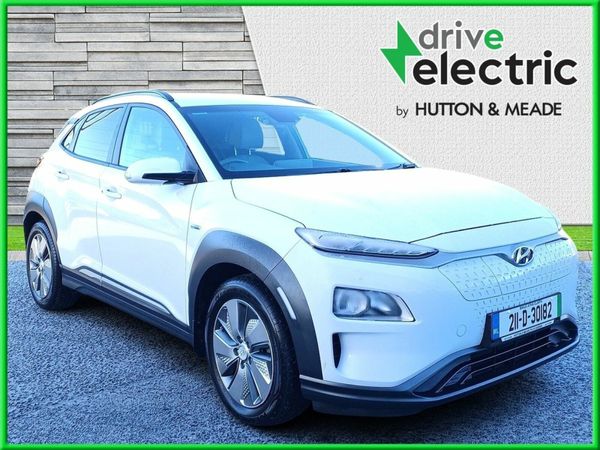 Hyundai KONA SUV, Electric, 2021, White