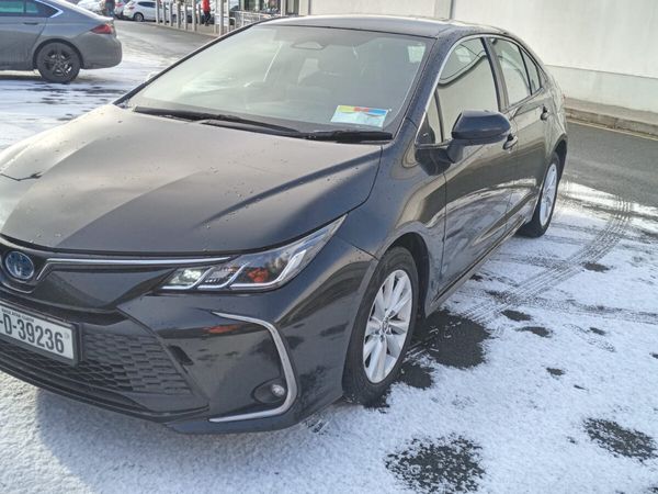 Toyota Corolla Saloon, Petrol Hybrid, 2023, Black