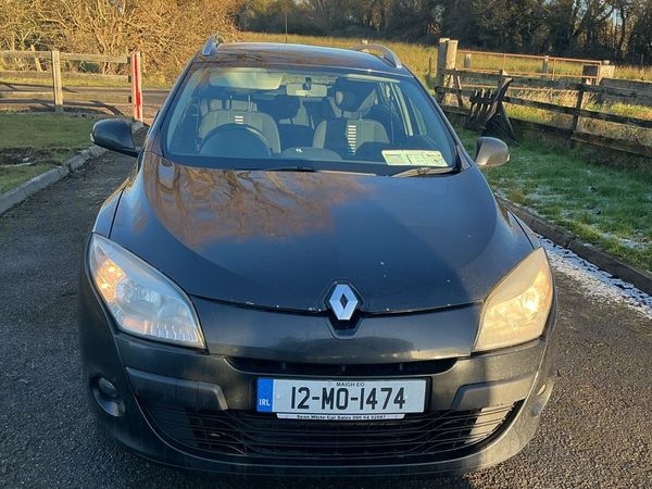 Renault Megane Estate, Diesel, 2012, Black