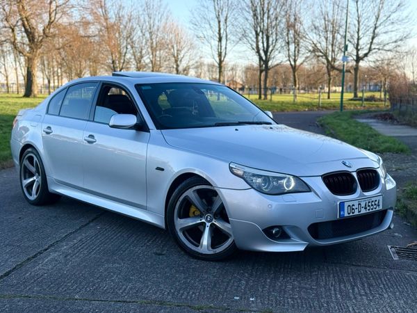 BMW 5-Series Saloon, Diesel, 2006, Silver