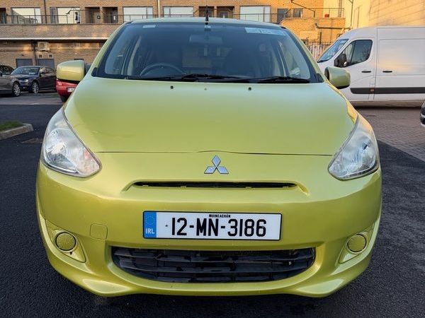 Mitsubishi Mirage Hatchback, Petrol, 2012, Green
