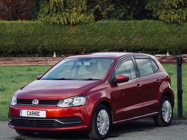Volkswagen Polo Hatchback, Petrol, 2016, Red