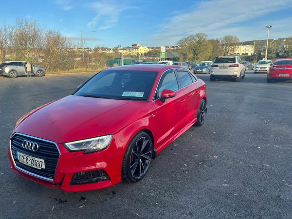 Audi A3 Saloon, Diesel, 2017, Red