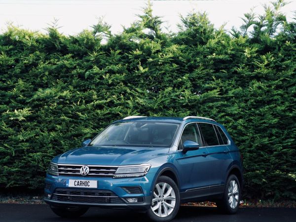 Volkswagen Tiguan SUV, Diesel, 2020, Blue