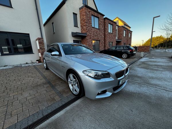 BMW 5-Series Saloon, Diesel, 2013, Silver