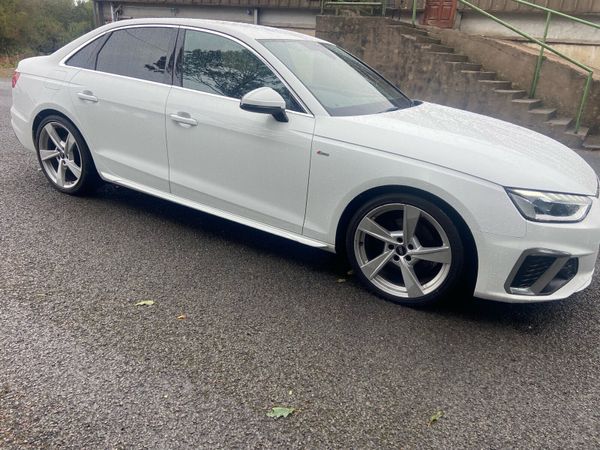 Audi A4 Saloon, Diesel, 2022, White