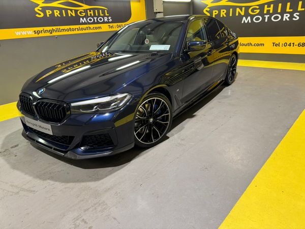 BMW 5-Series Saloon, Diesel, 2022, Black