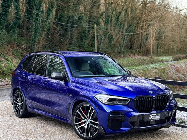 BMW X5 SUV, Petrol Plug-in Hybrid, 2022, Blue