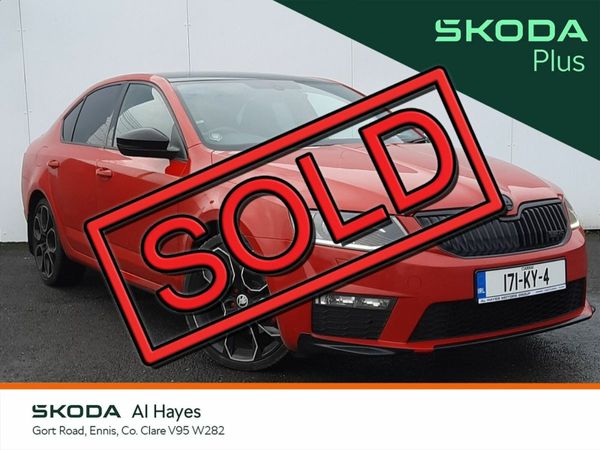 Skoda Octavia Saloon, Diesel, 2017, Red