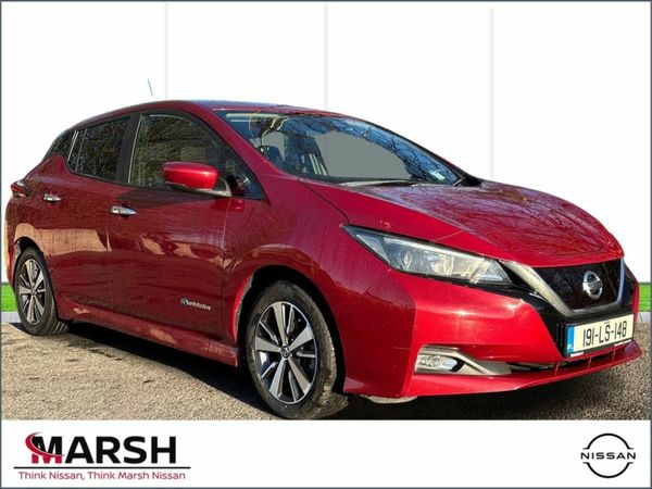 Nissan Leaf Hatchback, Diesel, 2019, Red