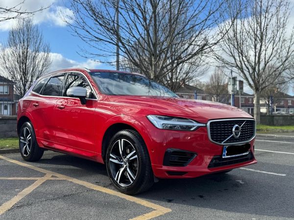 Volvo XC60 SUV, Petrol Plug-in Hybrid, 2018, Red