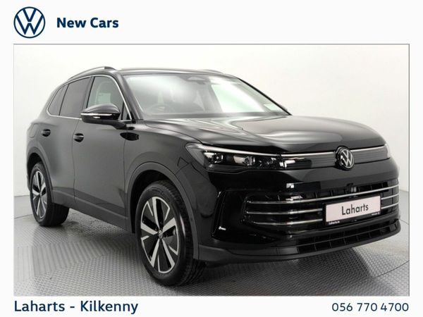 Volkswagen Tiguan SUV, Petrol Plug-in Hybrid, 2026, Black