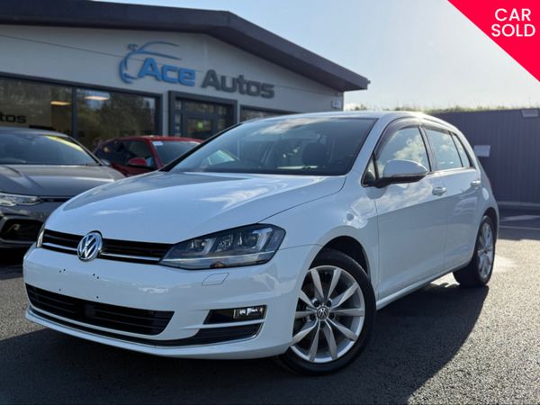 Volkswagen Golf Hatchback, Petrol, 2014, White