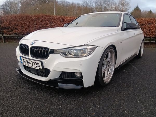 BMW 3-Series Saloon, Petrol Plug-in Hybrid, 2016, White
