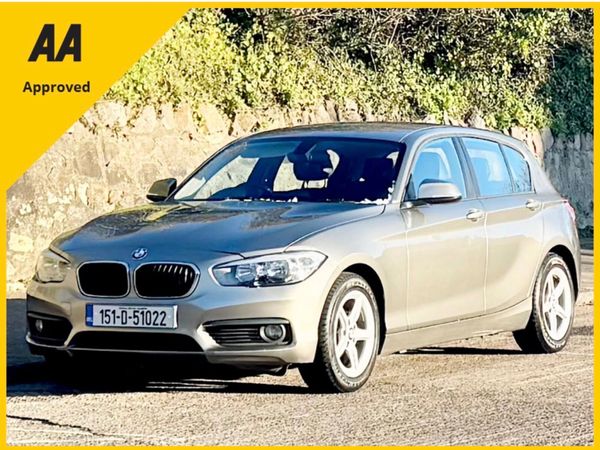 BMW 1-Series Hatchback, Diesel, 2015, Silver