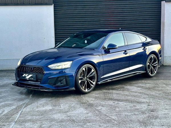Audi A5 Coupe, Diesel Hybrid, 2020, Blue