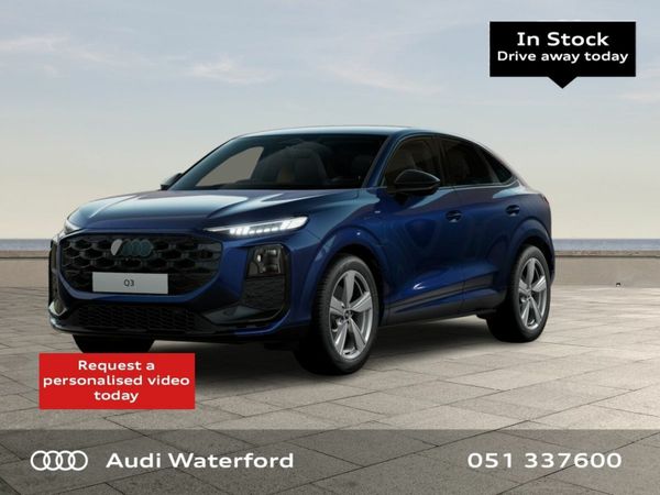 Audi Q3 SUV, Petrol Hybrid, 2026, Blue