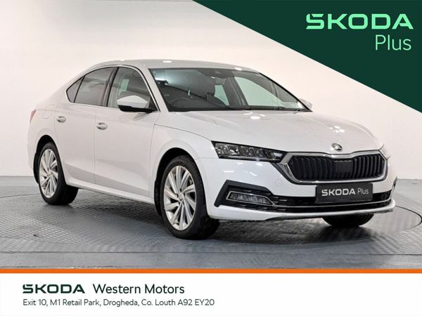Skoda Octavia Saloon, Petrol, 2021, White