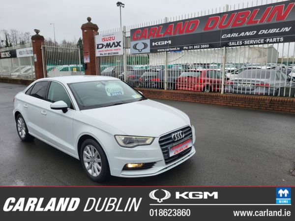 Audi A3 Saloon, Petrol, 2015, White