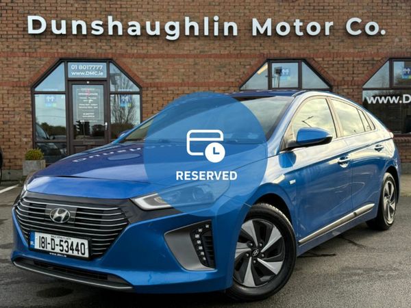 Hyundai IONIQ Hatchback, Petrol Hybrid, 2018, Blue