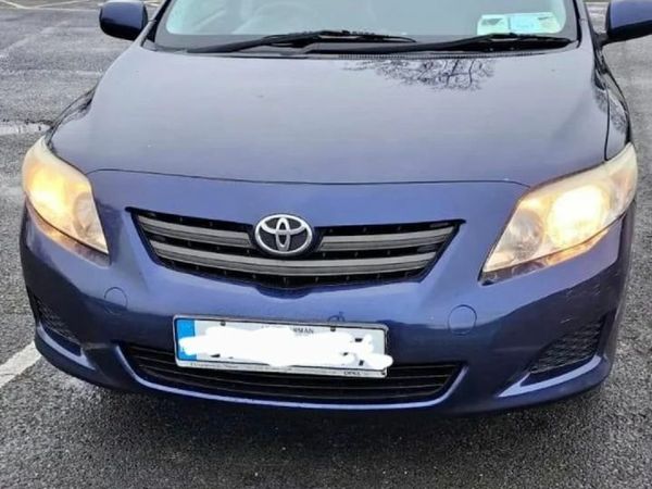 Toyota Corolla Saloon, Petrol, 2007, Blue