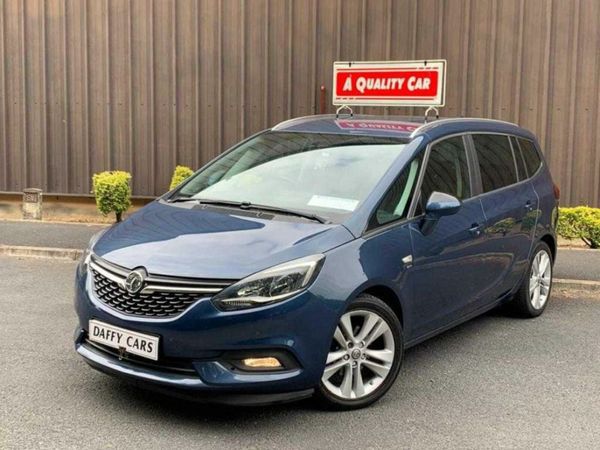 Vauxhall Zafira MPV, Petrol, 2017, Blue