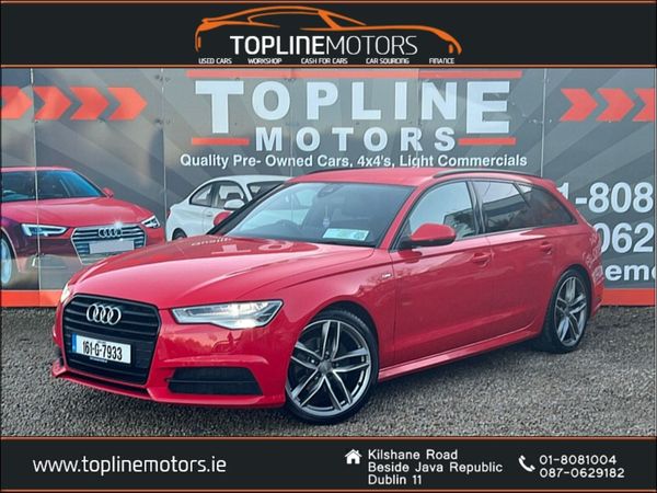Audi A6 Estate, Diesel, 2016, Red