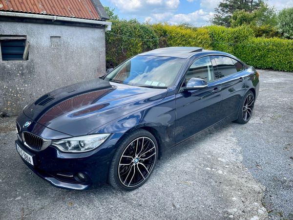BMW 4-Series Saloon, Petrol, 2015, Blue