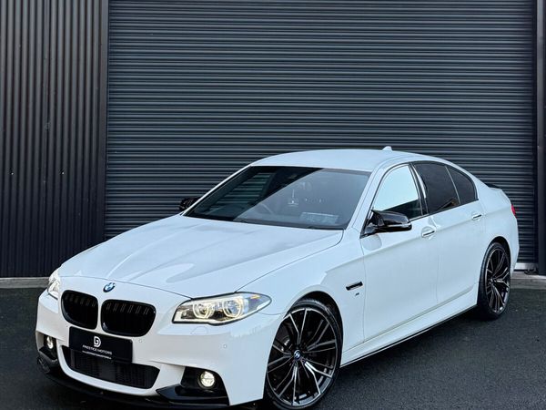 BMW 5-Series Saloon, Diesel, 2016, White