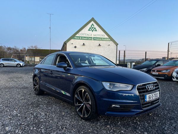 Audi A3 Saloon, Petrol, 2016, Blue