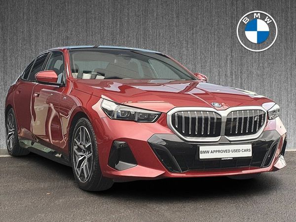 BMW i5 Saloon, Electric, 2025, Red