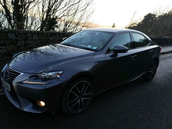 Lexus IS Saloon, Petrol Hybrid, 2014, Grey