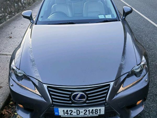 Lexus IS Saloon, Petrol Hybrid, 2014, Grey