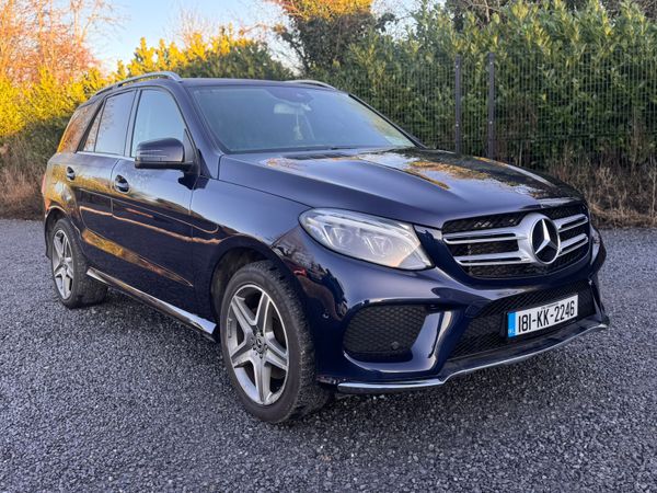 Mercedes-Benz GLE SUV, Diesel, 2018, Blue
