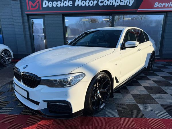 BMW 5-Series Saloon, Diesel, 2018, White