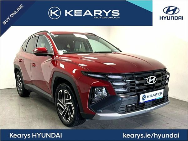 Hyundai Tucson SUV, Petrol Plug-in Hybrid, 2025, Red