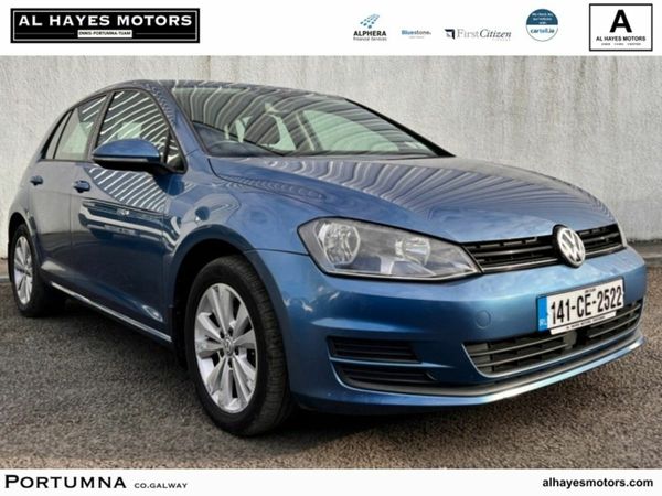 Volkswagen Golf Hatchback, Diesel, 2014, Blue